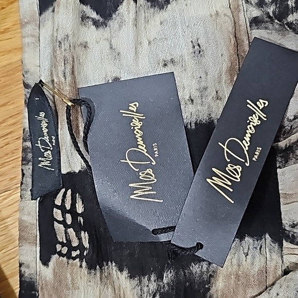 NWT Mes Demoiselles Anthropologie Talpa Blouse Tye-Dye Casual Sophisticated SZ1 - Picture 9 of 12